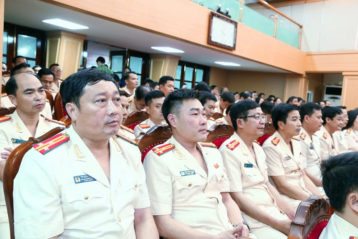 Bộ trưởng Bộ Công an Lương Tam Quang làm việc với Công an tỉnh Thanh Hóa