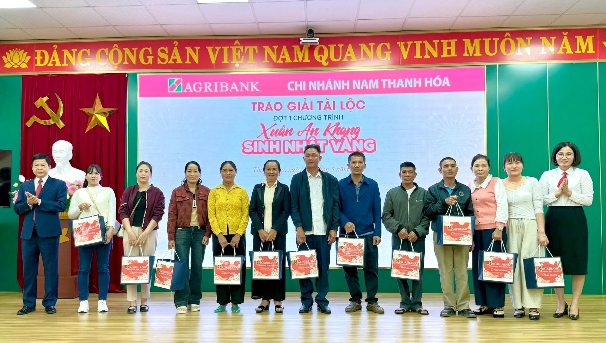 87 khách hàng trúng thưởng Chương trình tiết kiệm dự thưởng “Xuân an khang - Sinh nhật vàng”