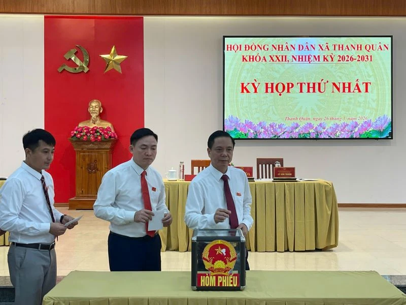 Kỳ họp thứ nhất, HĐND xã Thanh Quân, nhiệm kỳ 2026-2031