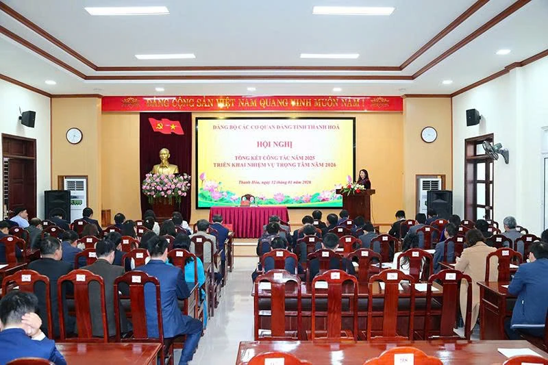 Đảng ủy các cơ quan Đảng tỉnh lãnh đạo hiệu quả các mặt công tác