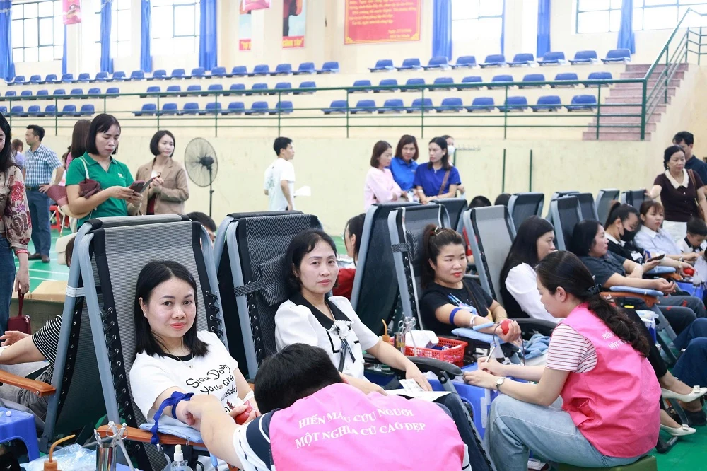 Xã Thiệu Hóa tổ chức Ngày hội hiến máu tình nguyện năm 2026