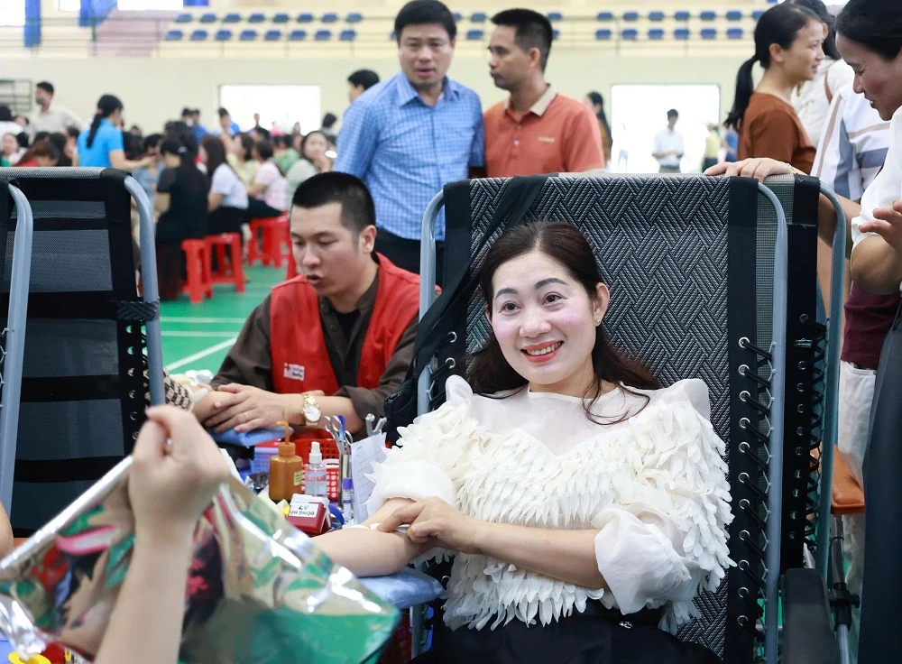 Xã Thiệu Hóa tổ chức Ngày hội hiến máu tình nguyện năm 2026
