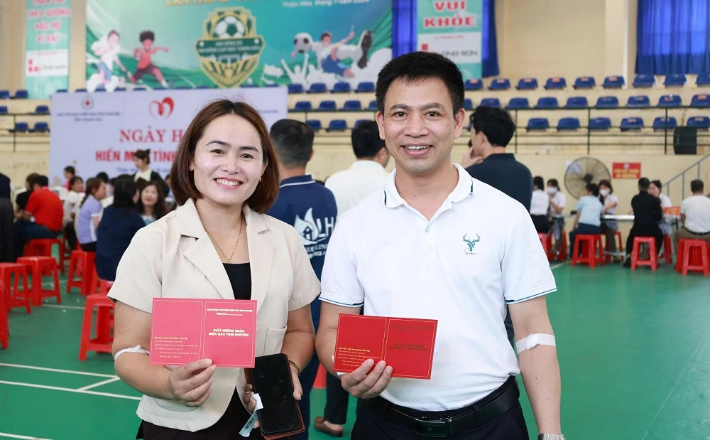 Xã Thiệu Hóa tổ chức Ngày hội hiến máu tình nguyện năm 2026