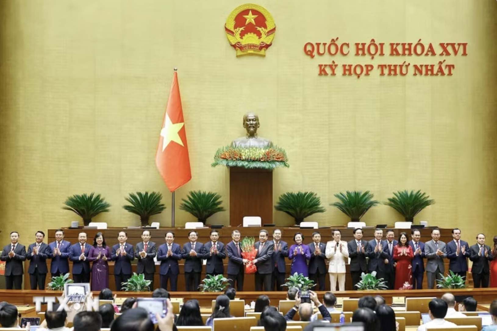 Quốc hội phê chuẩn bổ nhiệm 6 Phó Thủ tướng Chính phủ nhiệm kỳ 2026-2031