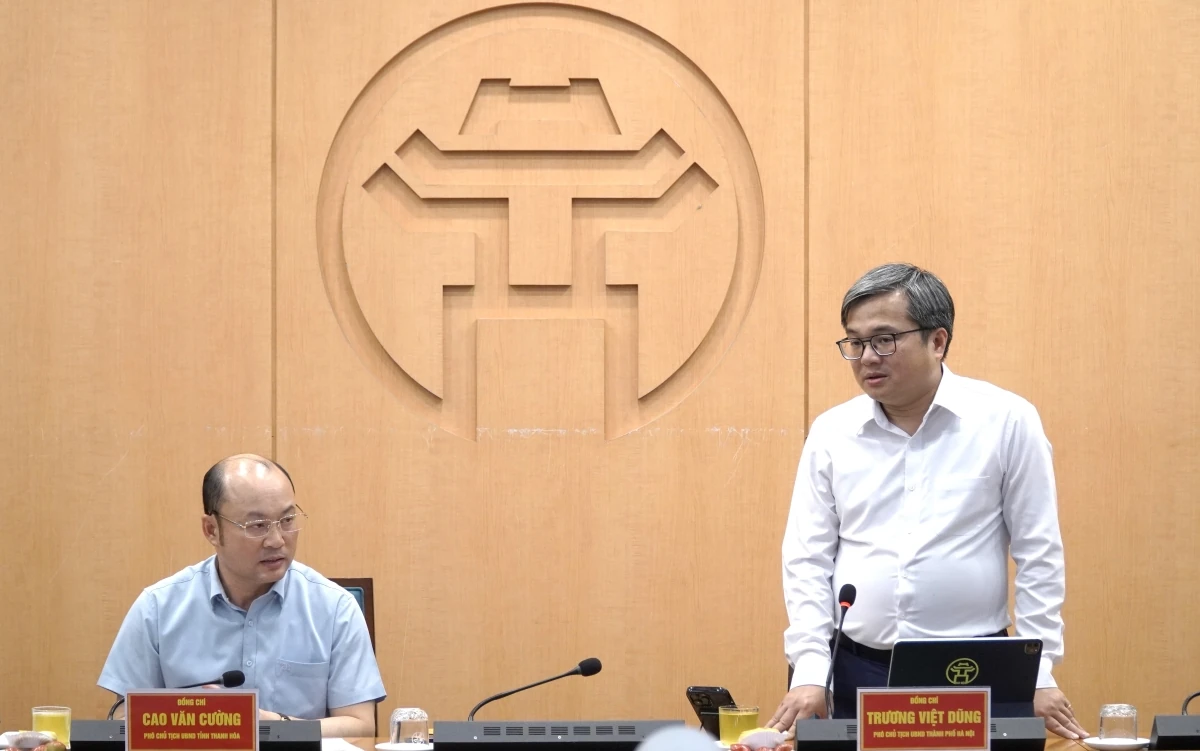 Thanh Hóa và Hà Nội trao đổi kinh nghiệm về thành lập, vận hành Trung tâm đổi mới sáng tạo