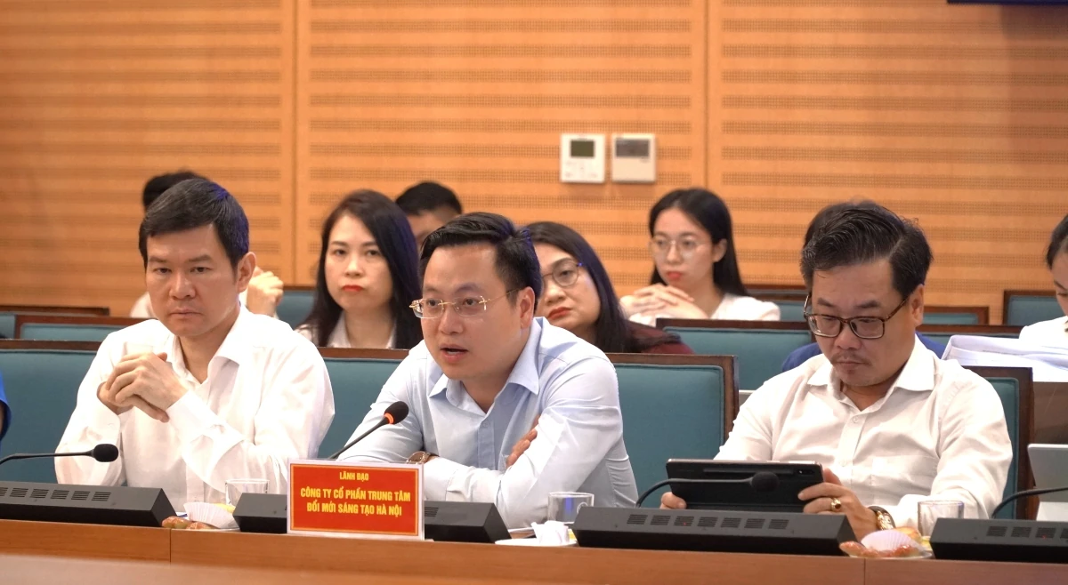 Thanh Hóa và Hà Nội trao đổi kinh nghiệm về thành lập, vận hành Trung tâm đổi mới sáng tạo