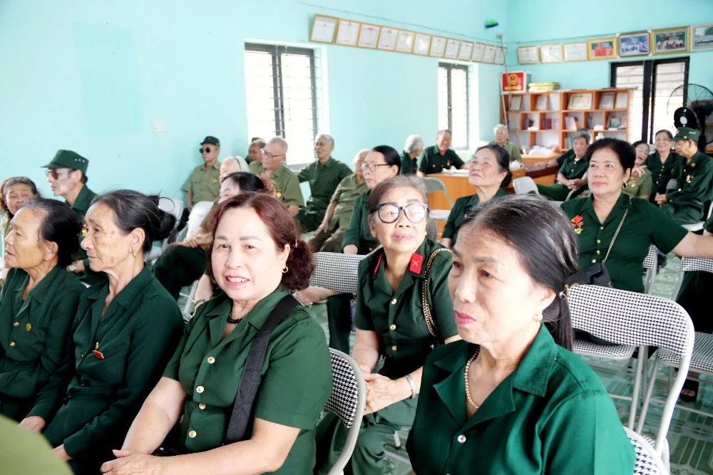 Đơn vị truyền thống Cựu TNXP C2371-N237 gặp mặt kỷ niệm ngày nhập ngũ