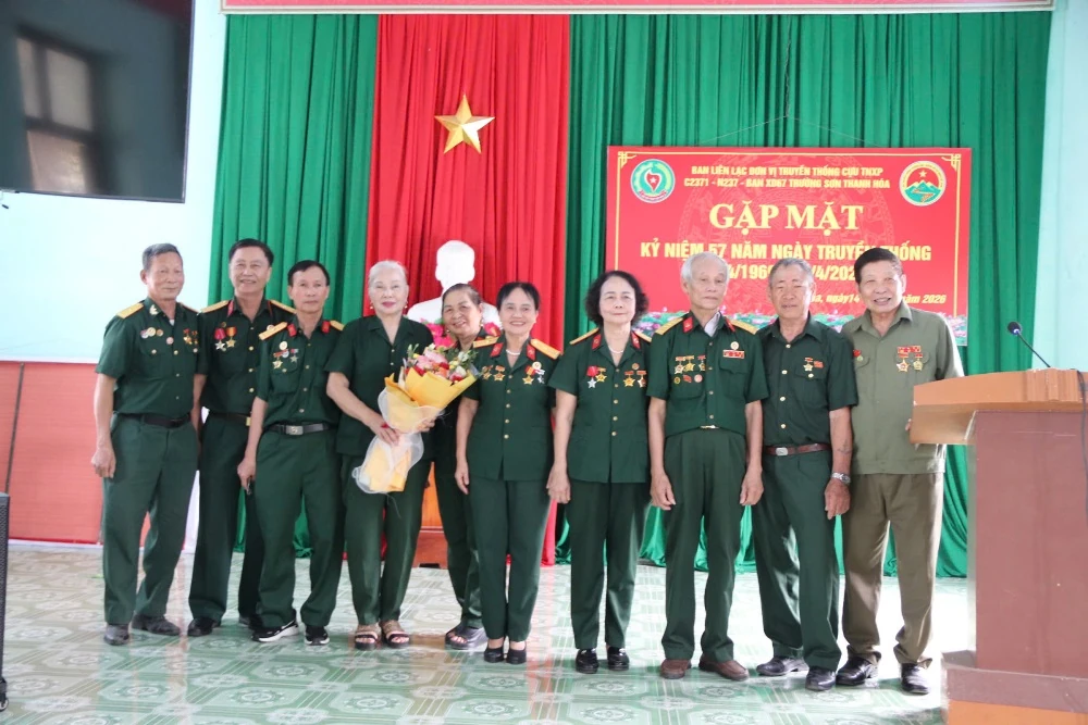 Đơn vị truyền thống Cựu TNXP C2371-N237 gặp mặt kỷ niệm ngày nhập ngũ