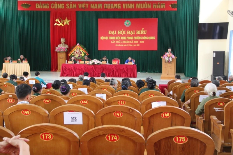 Đoàn kết, nghĩa tình xây dựng Hội Cựu TNXP phường Đông Quang vững mạnh