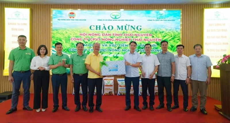 Hội Nông dân tỉnh Thái Nguyên tham quan, học tập kinh nghiệm tại tỉnh Thanh Hóa