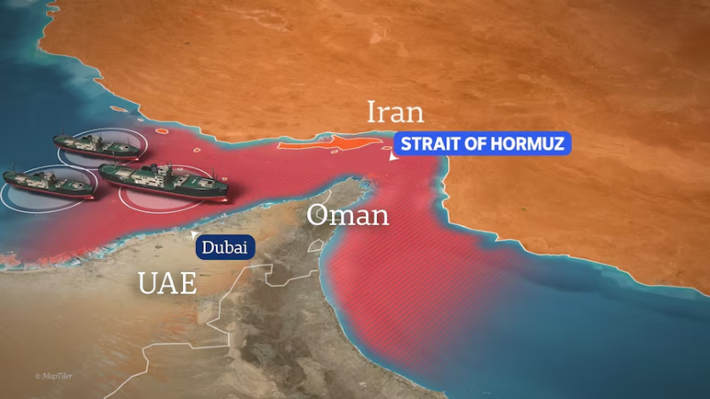 Iran cân nhắc cho phép tàu thuyền qua eo biển Hormuz thuộc vùng biển Oman