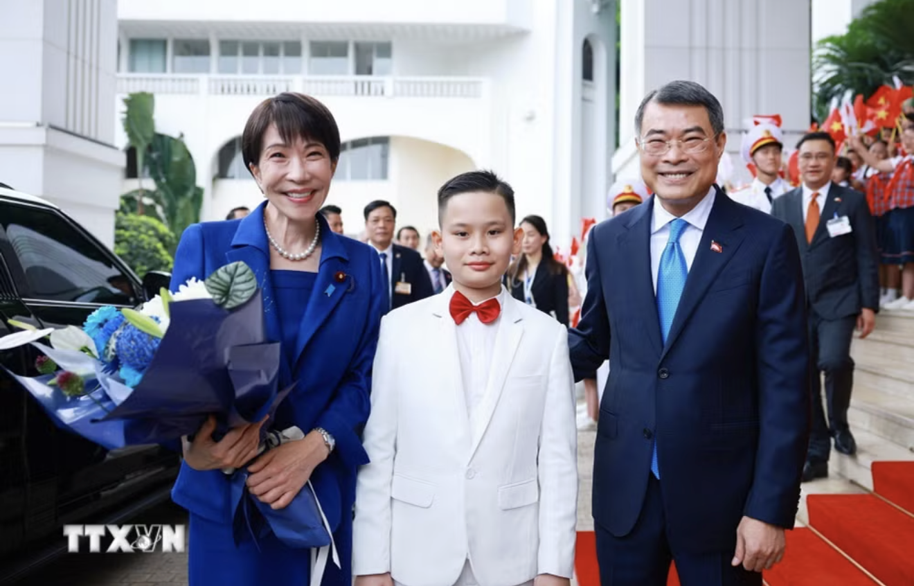 Thủ tướng Lê Minh Hưng chủ trì Lễ đón chính thức Thủ tướng Nhật Bản