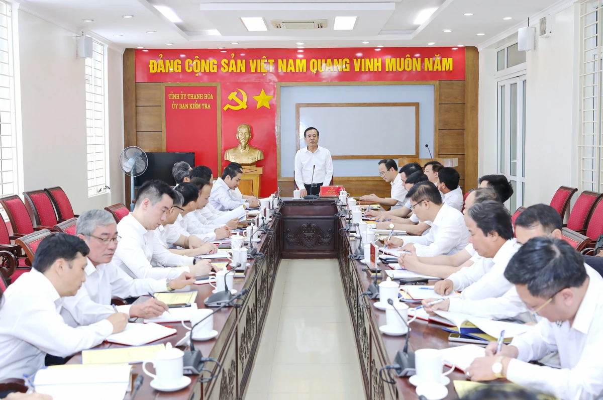 Siết chặt kỷ luật Đảng từ gốc, nâng tầm công tác kiểm tra, giám sát trong giai đoạn mới