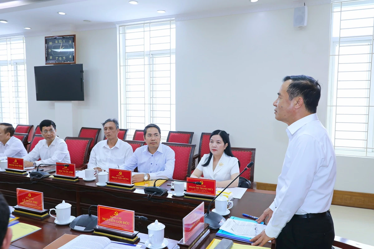 Siết chặt kỷ luật Đảng từ gốc, nâng tầm công tác kiểm tra, giám sát trong giai đoạn mới