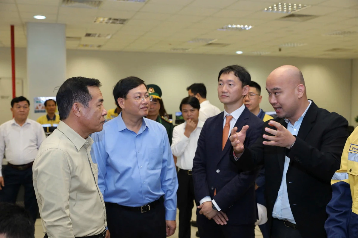 Bí thư Tỉnh ủy Lê Đức Thái kiểm tra các dự án trọng điểm tại Khu kinh tế Nghi Sơn