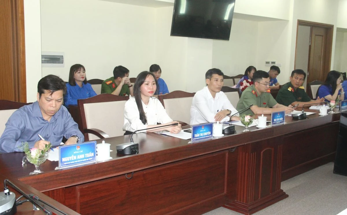 Đoàn phường Hạc Thành ký kết chương trình phối hợp với các đơn vị