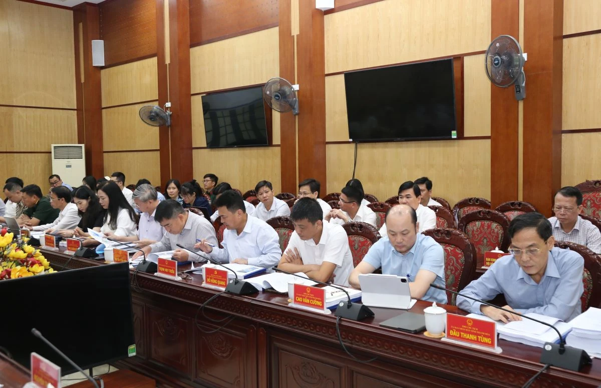 Khẩn trương hoàn thành điều chỉnh Quy hoạch tỉnh Thanh Hóa