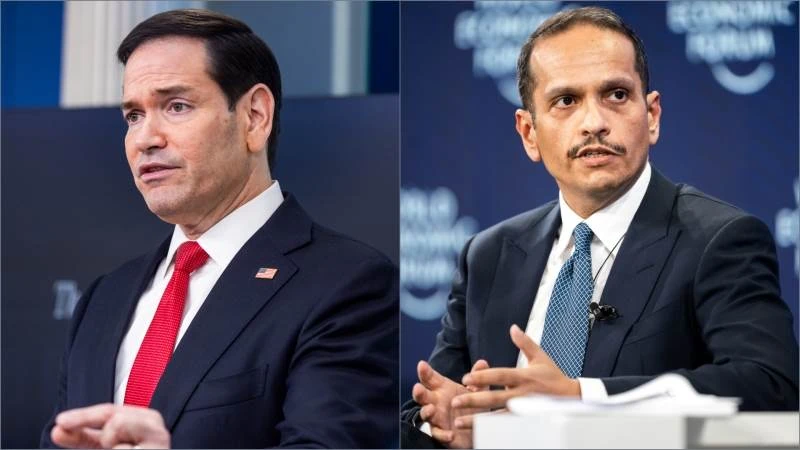 Ngoại trưởng Mỹ và đặc phái viên của Tổng thống thảo luận với Thủ tướng Qatar về thỏa thuận Mỹ - Iran