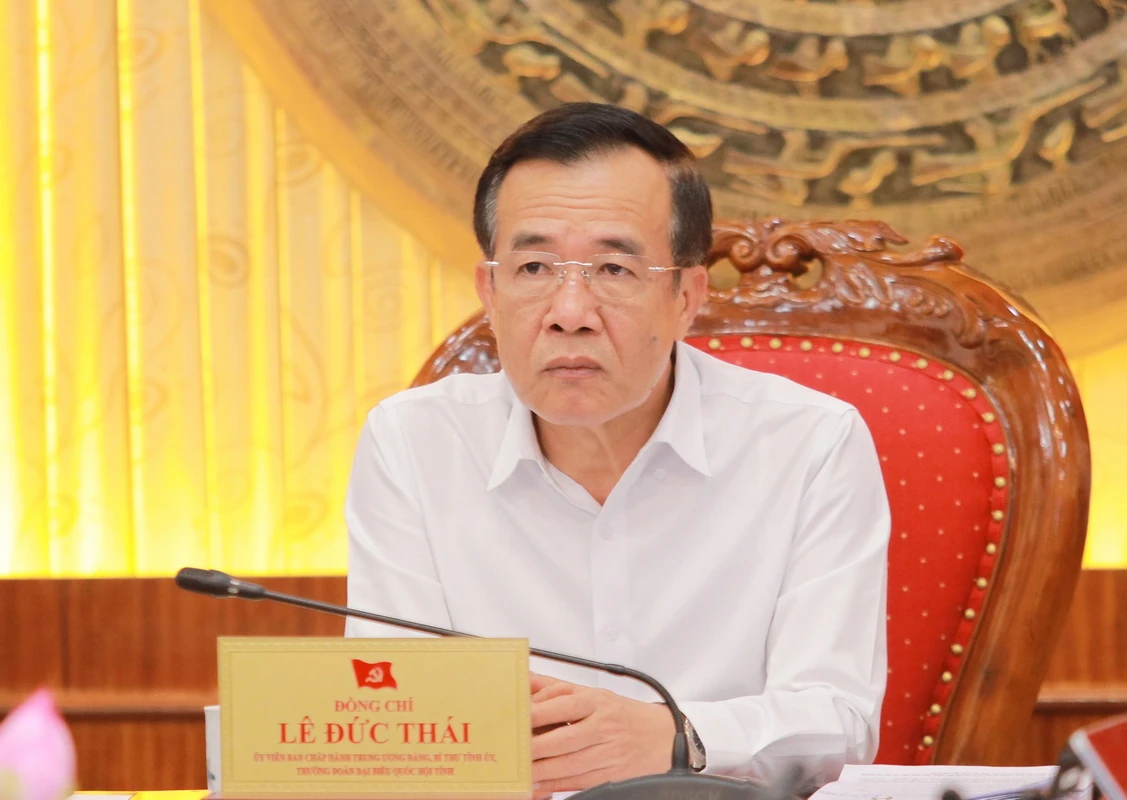 Bí thư Tỉnh ủy Lê Đức Thái: Điều chỉnh Quy hoạch tỉnh Thanh Hóa cần nghiên cứu kỹ lưỡng trước khi quyết định