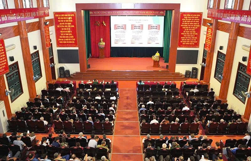 Hà Trung chú trọng đào tạo, bồi dưỡng lý luận chính trị cho cán bộ, đảng viên