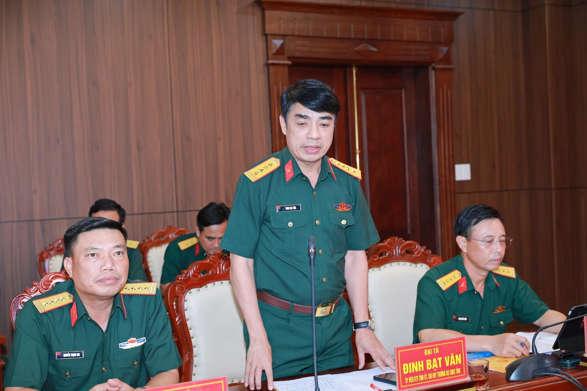 Bí thư Tỉnh ủy Lê Đức Thái: Lực lượng vũ trang tỉnh chủ động nắm chắc tình hình từ sớm, từ xa, giữ vững ổn định địa bàn