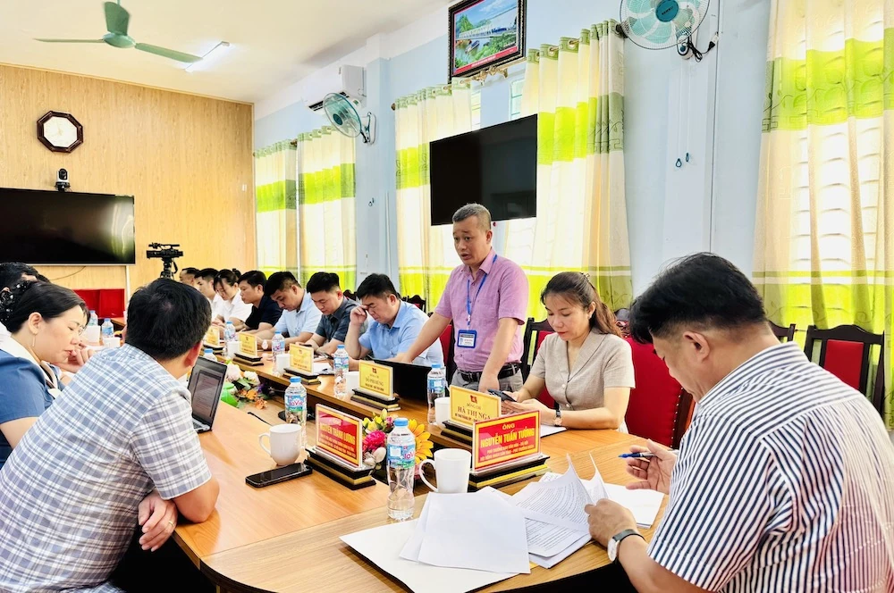 Giám sát công tác quản lý nhà nước về chất lượng khám, chữa bệnh tại xã Trung Sơn và Bệnh viện Đa khoa Quan Hóa