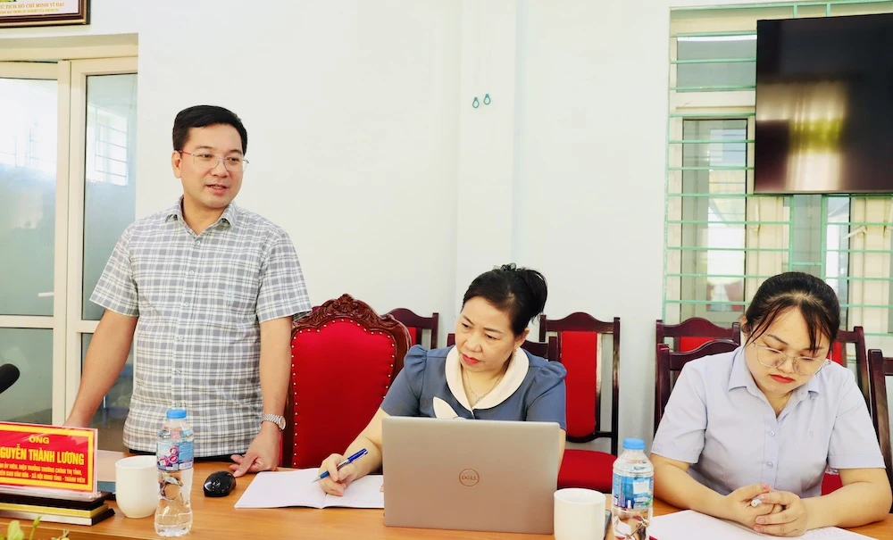 Giám sát công tác quản lý nhà nước về chất lượng khám, chữa bệnh tại xã Trung Sơn và Bệnh viện Đa khoa Quan Hóa