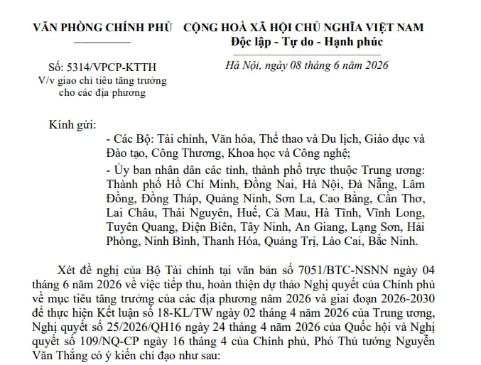 Thanh Hóa được giao mục tiêu tăng trưởng GRDP 11% trong năm 2026