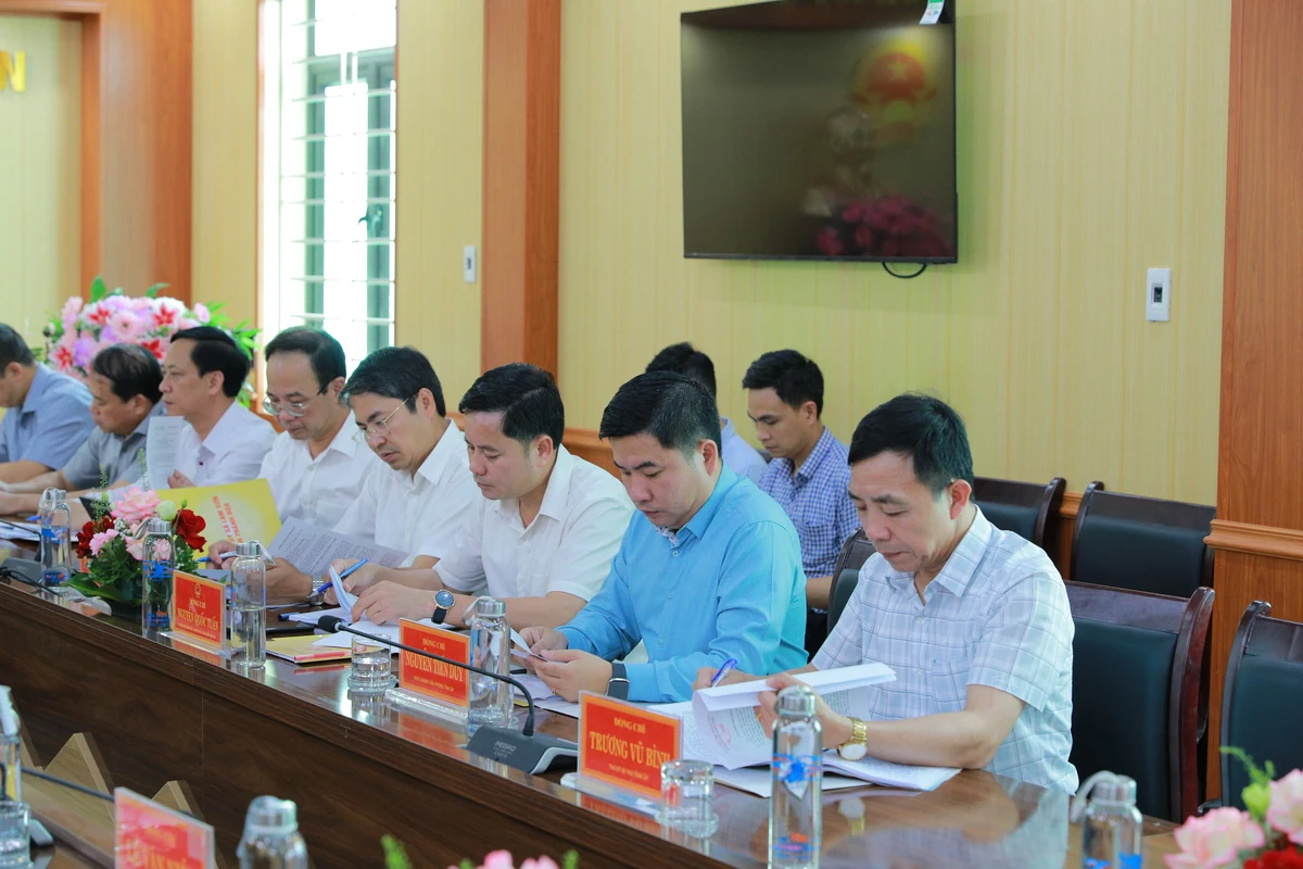 Bí thư Tỉnh ủy Lê Đức Thái: Làm đến cùng, có hiệu quả, có sản phẩm cụ thể để tạo chuyển biến thực chất tại các dự án