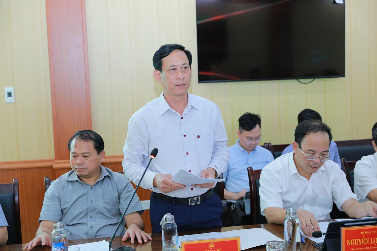 Bí thư Tỉnh ủy Lê Đức Thái: Làm đến cùng, có hiệu quả, có sản phẩm cụ thể để tạo chuyển biến thực chất tại các dự án
