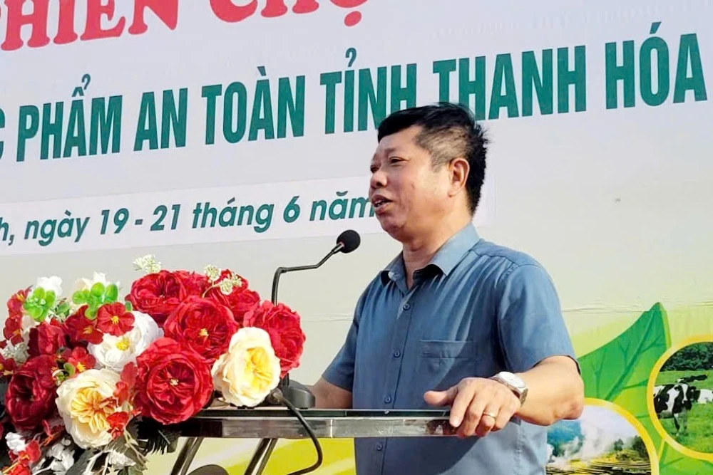 62 gian hàng tham gia phiên chợ nông sản, thực phẩm an toàn