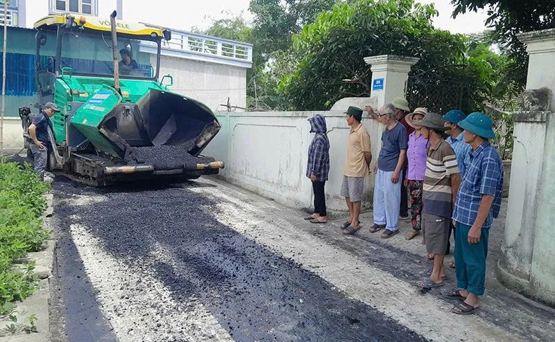 Hiệu quả các phong trào thi đua, mô hình xây dựng nông thôn mới