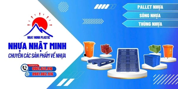Nhựa Nhật Minh đồng hành cùng nhu cầu pallet nhựa, thùng nhựa của doanh nghiệp Thanh Hóa