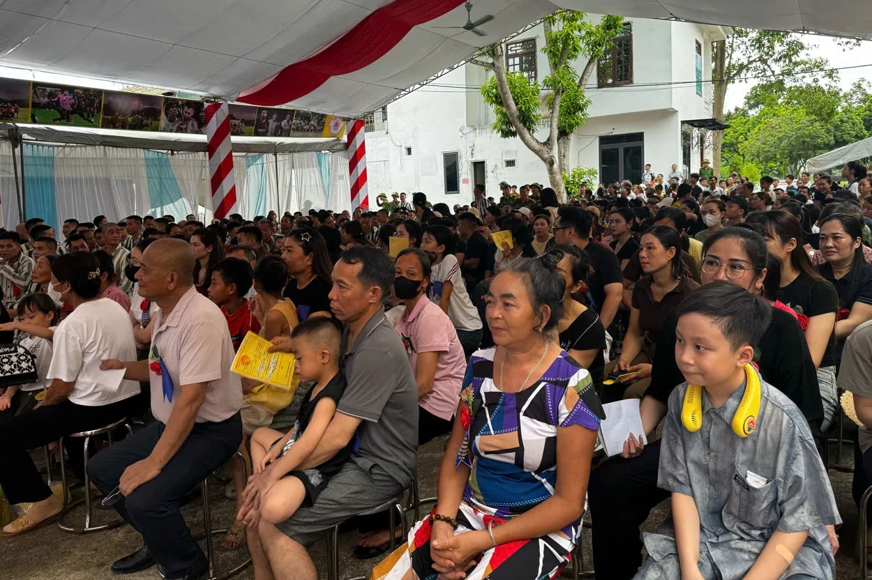 900 thân nhân phạm nhân tham dự ngày hội gia đình tại Trại giam Thanh Cẩm
