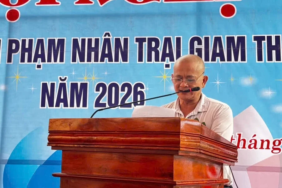 900 thân nhân phạm nhân tham dự ngày hội gia đình tại Trại giam Thanh Cẩm