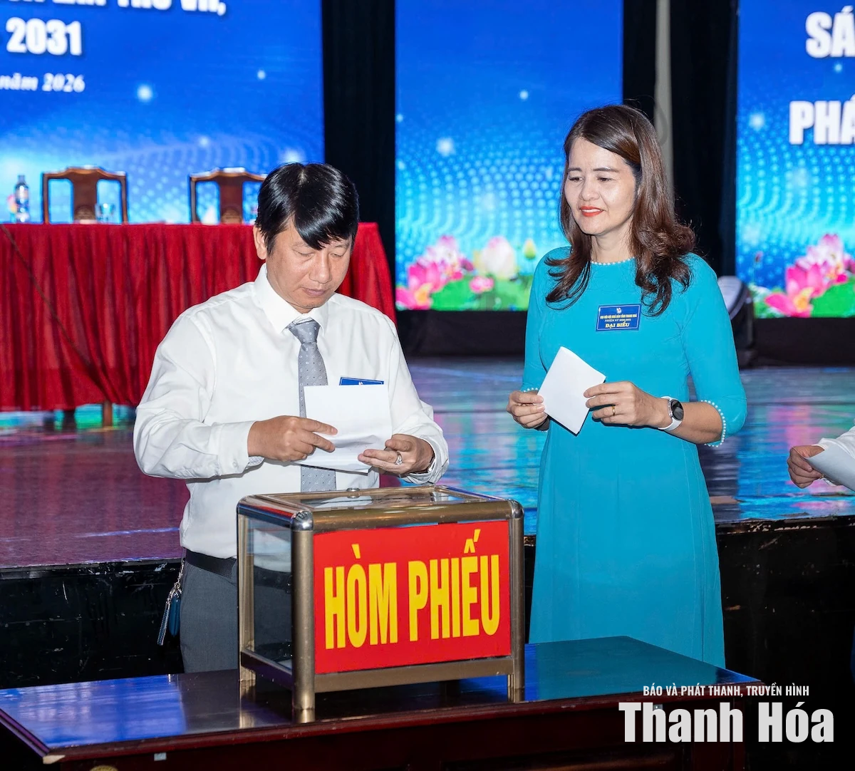 Phiên thứ nhất, Đại hội Hội Nhà báo tỉnh Thanh Hóa lần thứ VII, nhiệm kỳ 2026-2031
