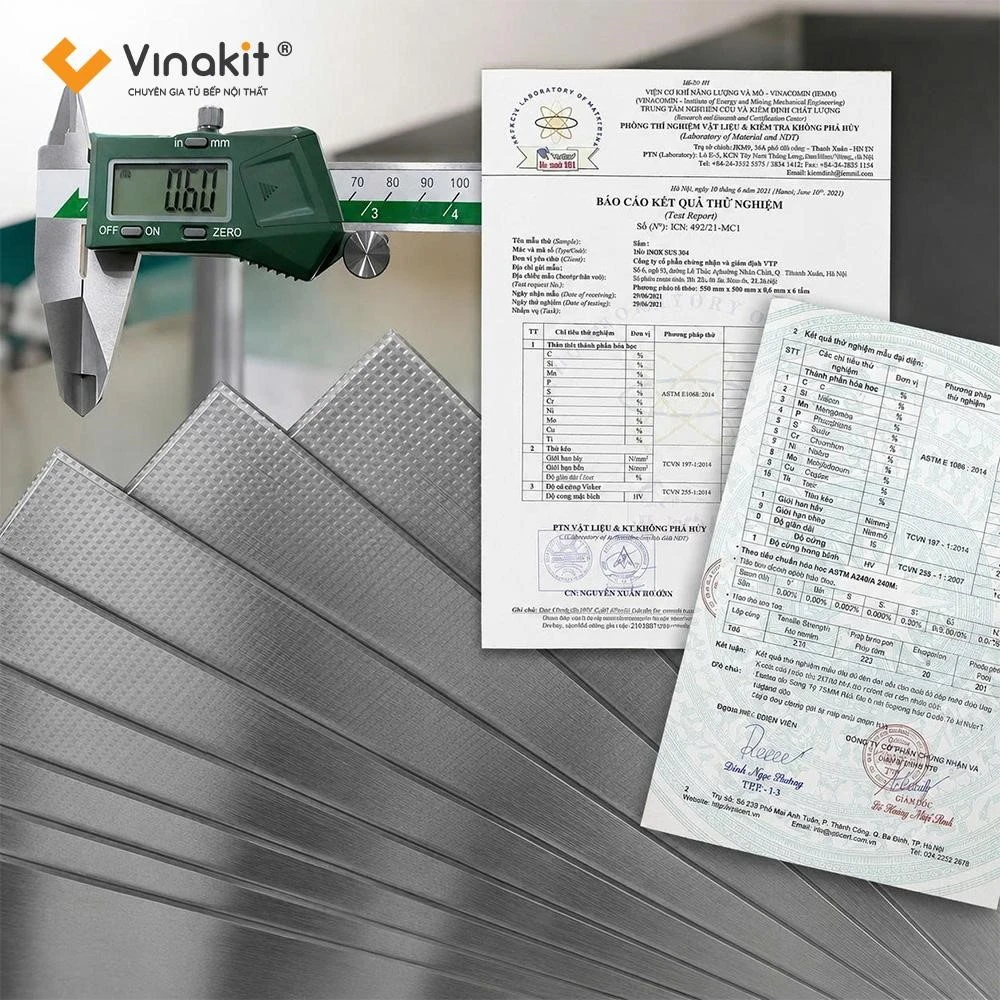 Tập đoàn nội thất Vinakit mở showroom tủ bếp inox Thanh Hóa: Kiến tạo chuẩn mực mới cho tủ bếp hạng sang