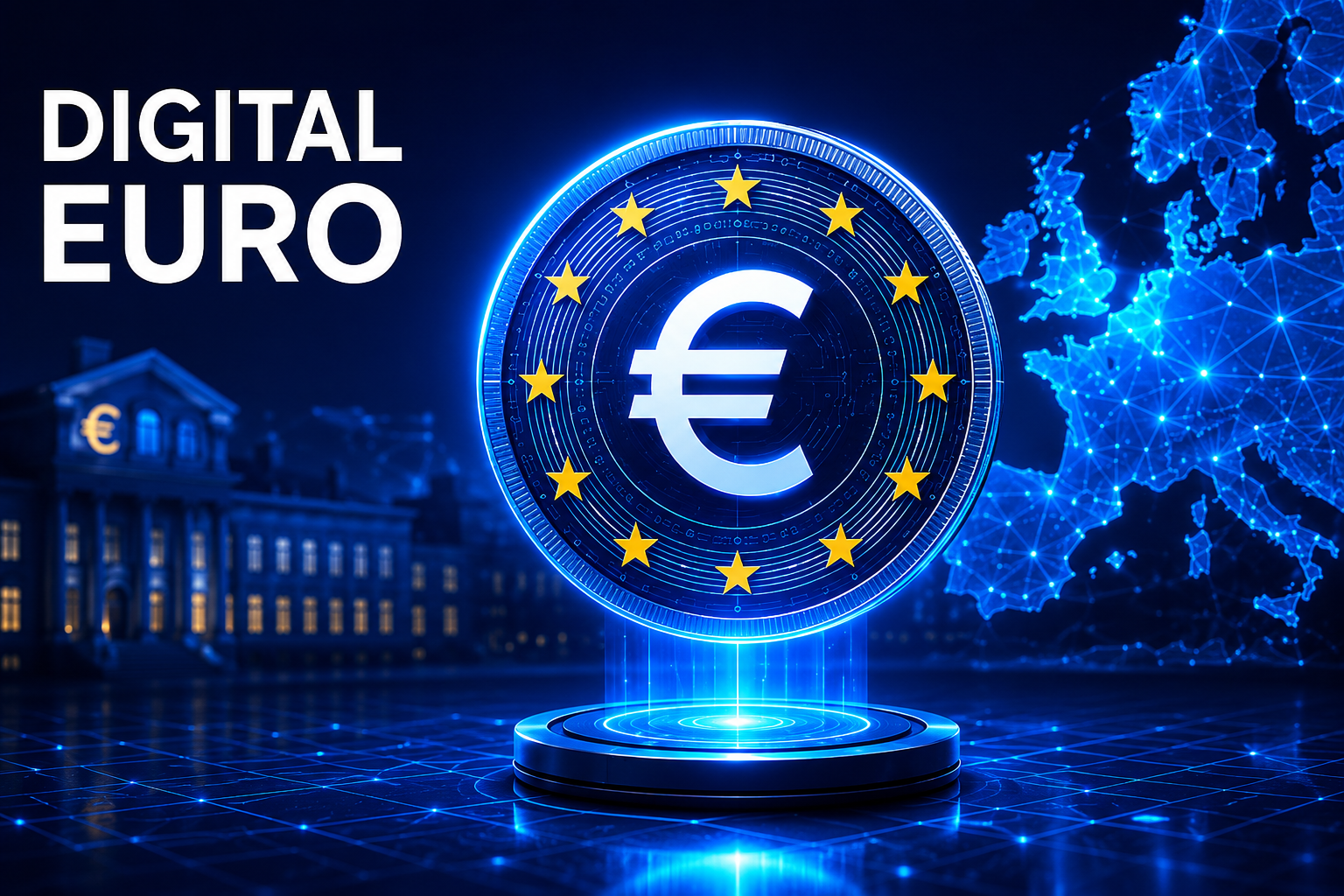 ECB: Đồng euro kỹ thuật số không thay thế tiền mặt