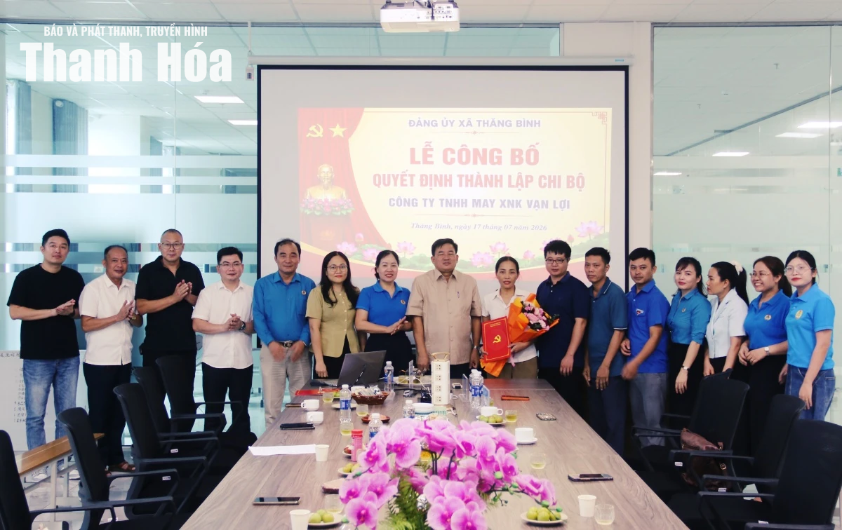 Thành lập chi bộ Đảng trong doanh nghiệp FDI