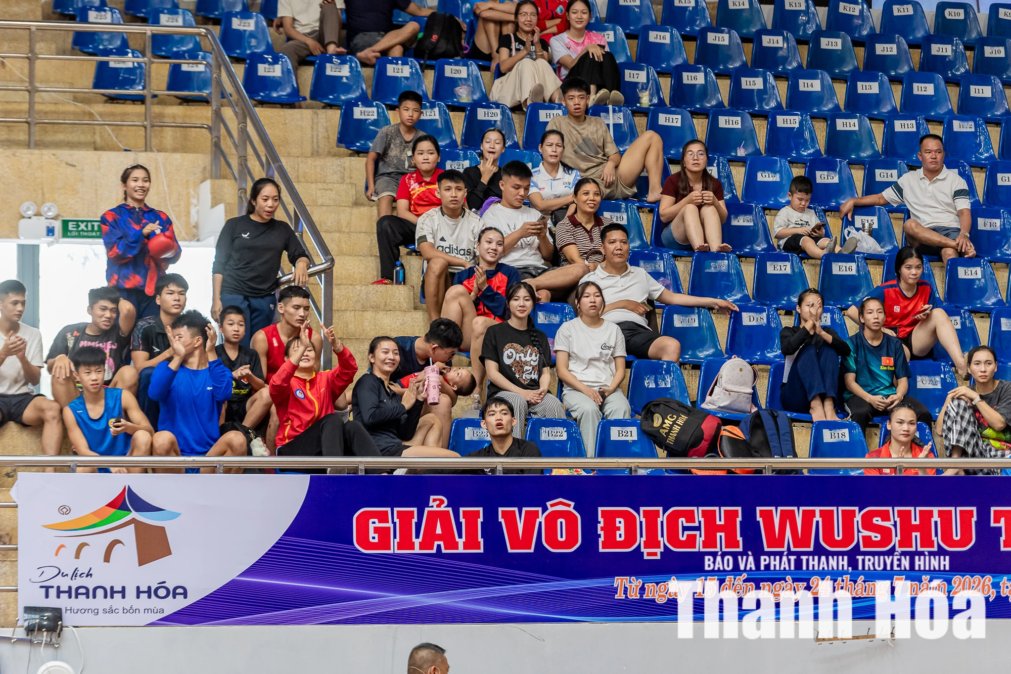 Giải Wushu trẻ quốc gia 2026: Võ sĩ chủ nhà Thanh Hóa toàn thắng ấn tượng trong chiều 20/7