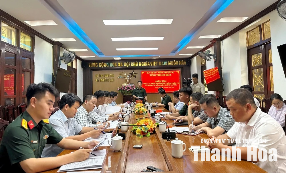 Chủ động, sẵn sàng ứng phó với mọi tình huống thiên tai