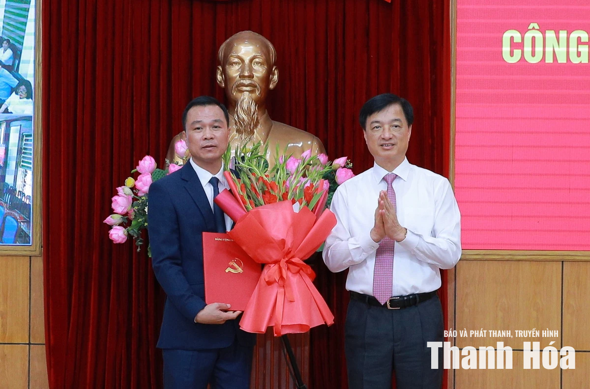 Công bố Quyết định của Ban Bí thư về công tác cán bộ: Đồng chí Tô Anh Dũng giữ chức Phó Bí thư Tỉnh ủy Thanh Hóa