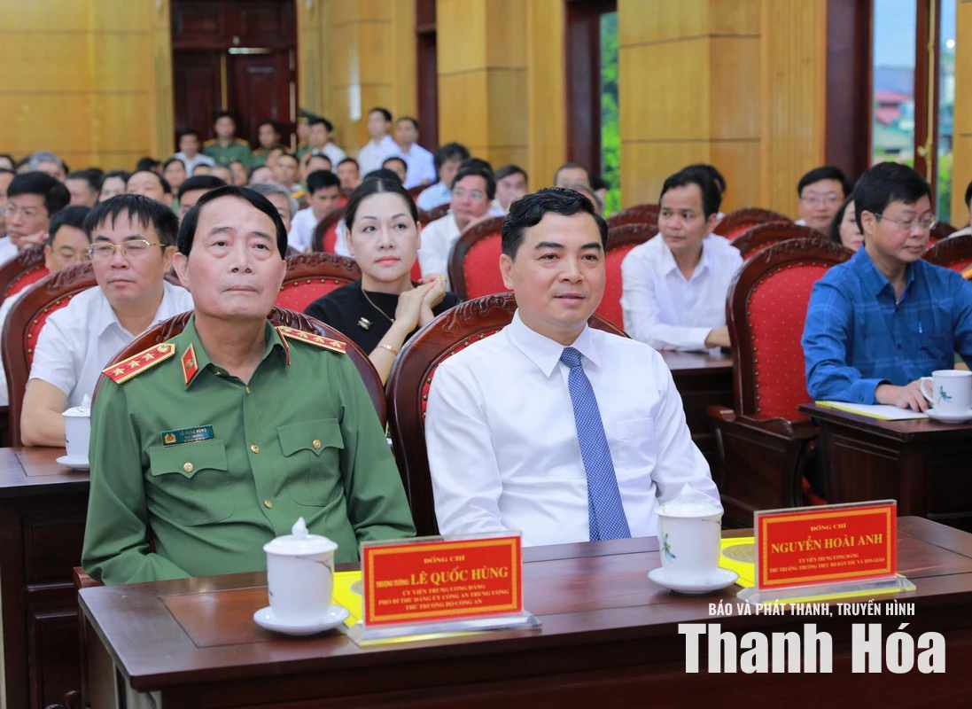 Công bố Quyết định của Ban Bí thư về công tác cán bộ: Đồng chí Tô Anh Dũng giữ chức Phó Bí thư Tỉnh ủy Thanh Hóa