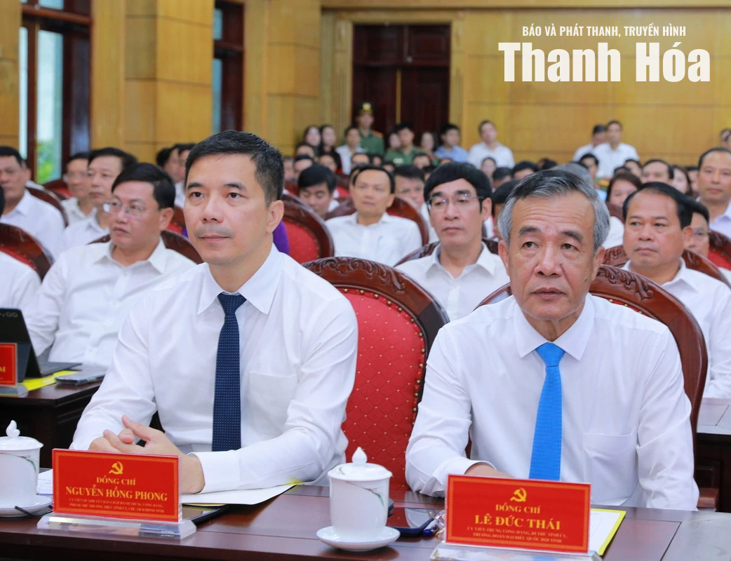Công bố Quyết định của Ban Bí thư về công tác cán bộ: Đồng chí Tô Anh Dũng giữ chức Phó Bí thư Tỉnh ủy Thanh Hóa
