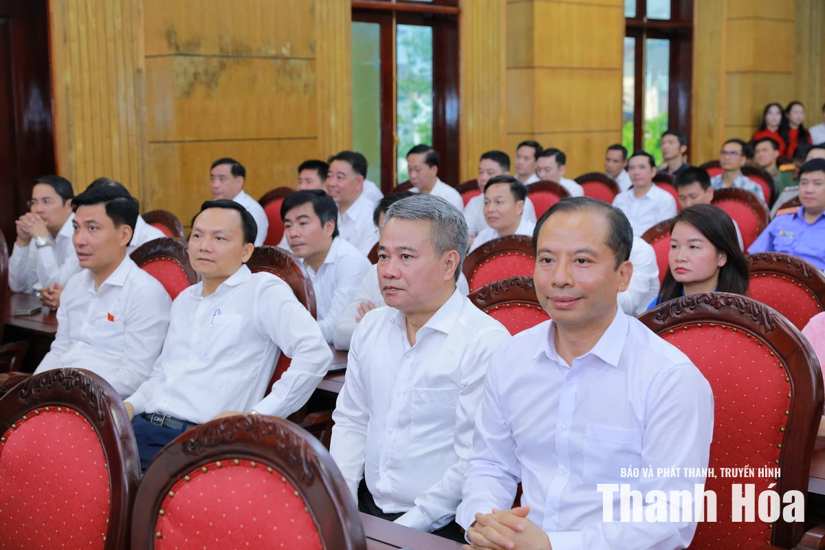 Công bố Quyết định của Ban Bí thư về công tác cán bộ: Đồng chí Tô Anh Dũng giữ chức Phó Bí thư Tỉnh ủy Thanh Hóa
