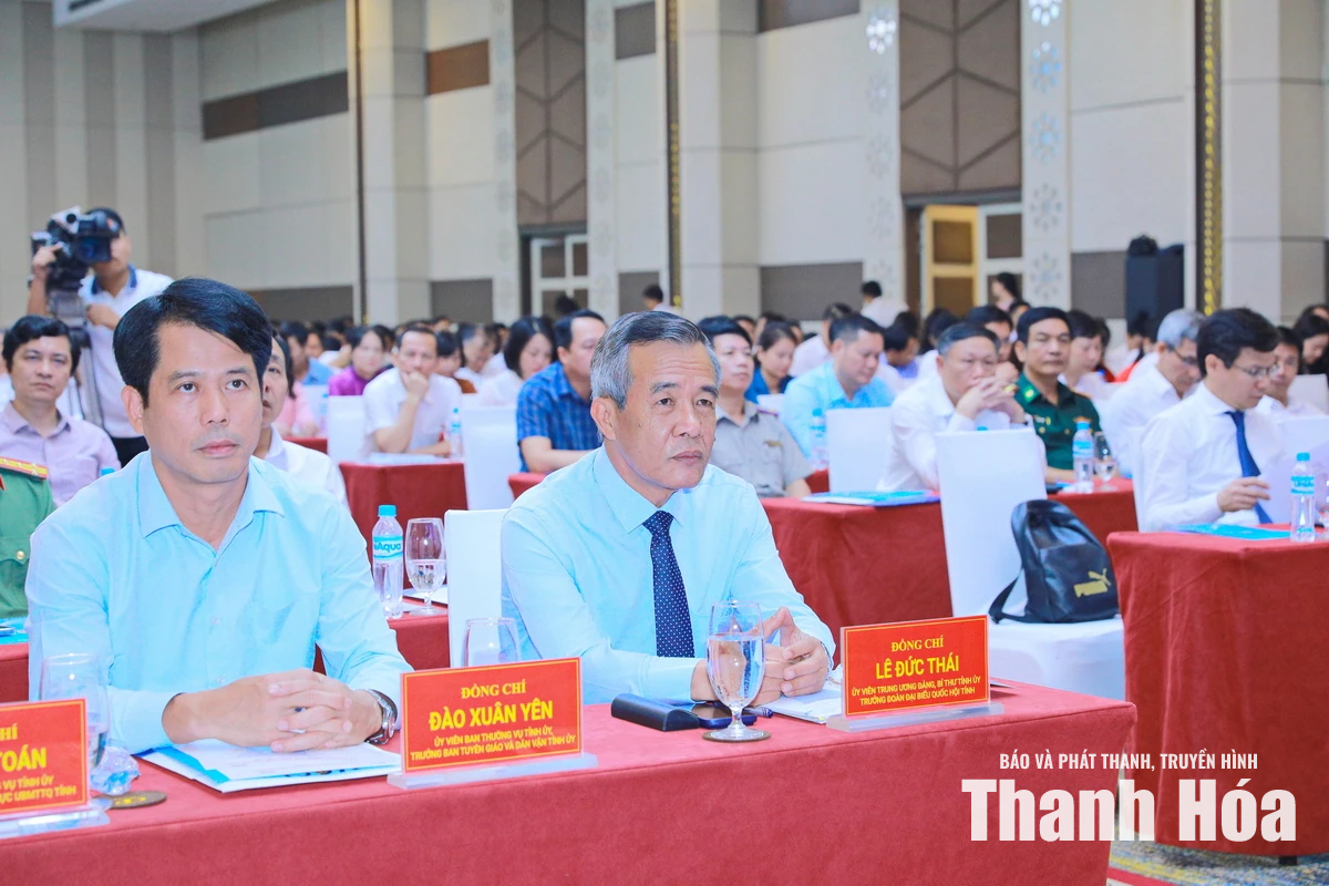 Công bố kết quả Chỉ số năng lực cạnh tranh cấp sở, ban, ngành và địa phương tỉnh Thanh Hóa năm 2025