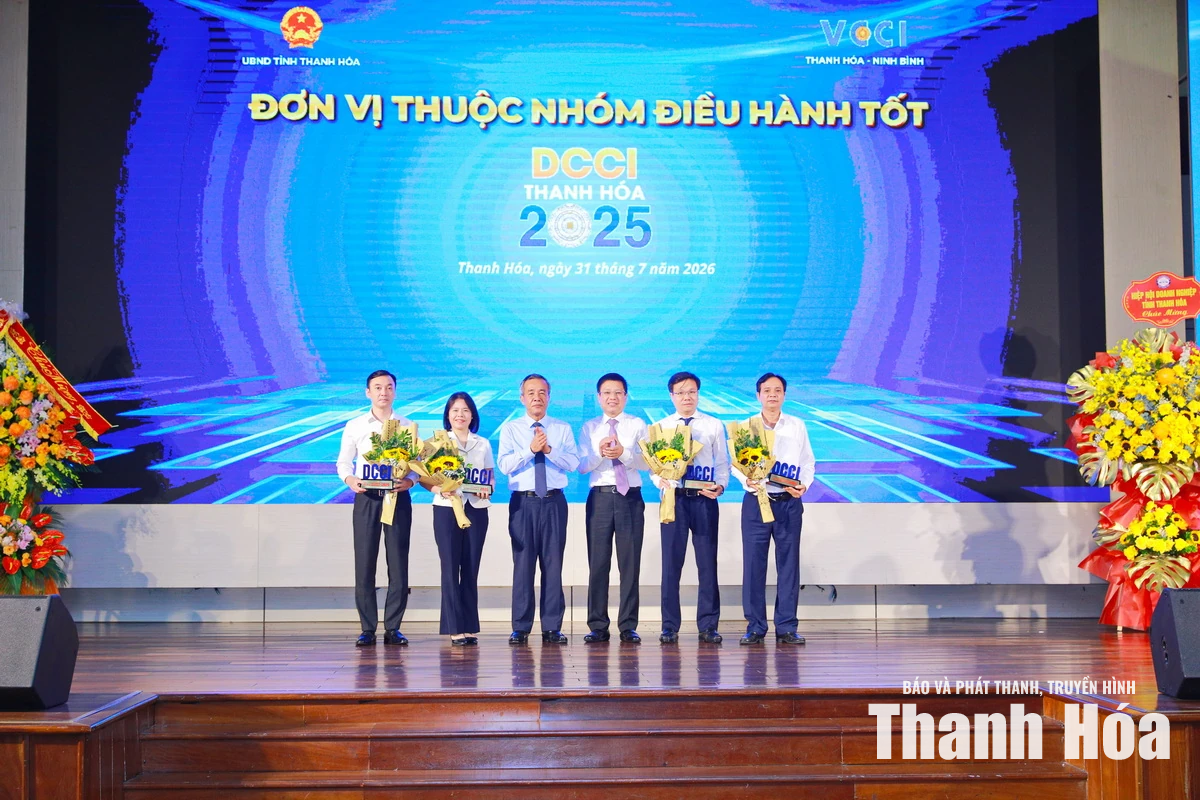 Công bố kết quả Chỉ số năng lực cạnh tranh cấp sở, ban, ngành và địa phương tỉnh Thanh Hóa năm 2025