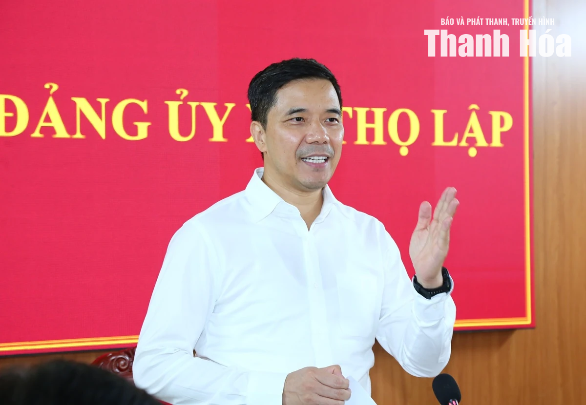 Xã Thọ Lập cần triển khai đồng bộ các giải pháp để tạo động lực tăng trưởng