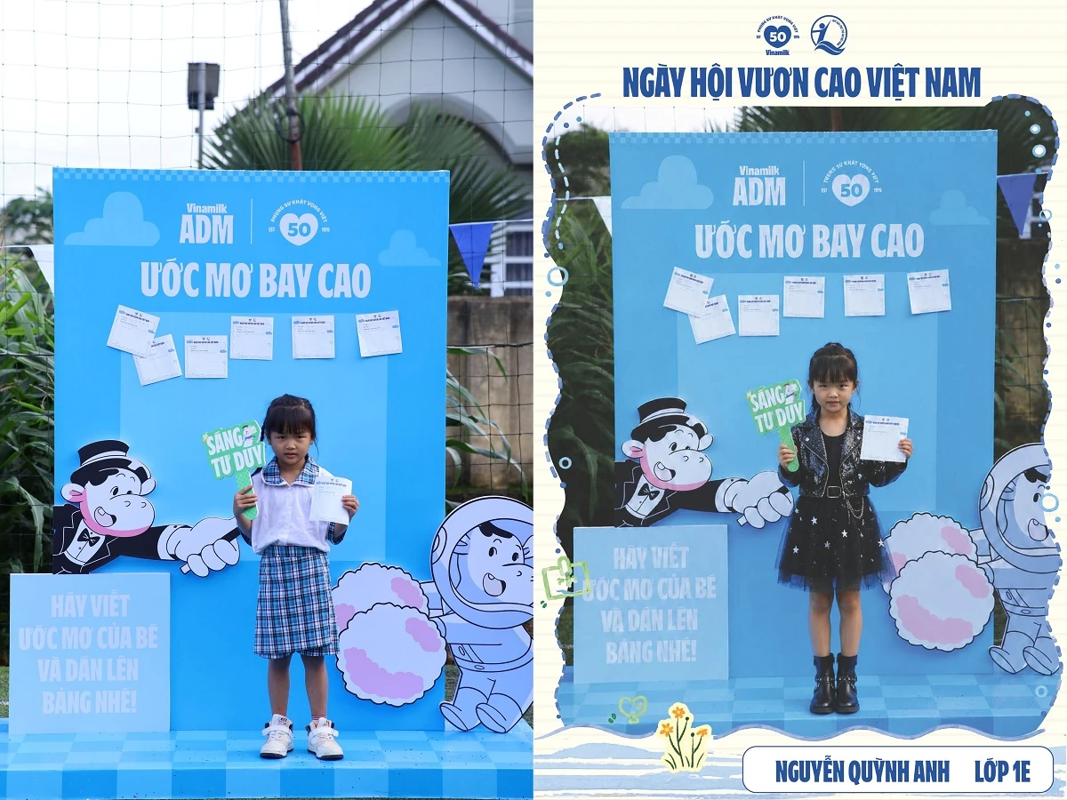 Vinamilk cùng Quỹ sữa Vươn cao Việt Nam lan tỏa cơ hội và niềm tin cho trẻ em Lâm Đồng