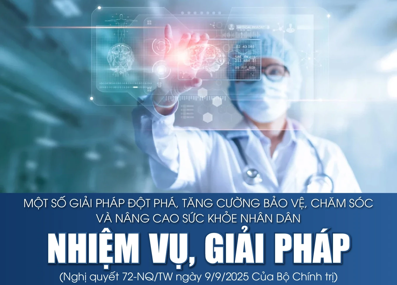 Một số giải pháp đột phá, tăng cường bảo vệ, chăm sóc và nâng cao sức khỏe nhân dân: Nhiệm vụ, giải pháp